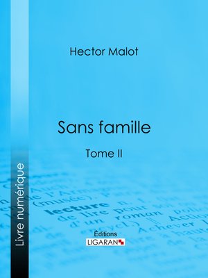 cover image of Sans famille